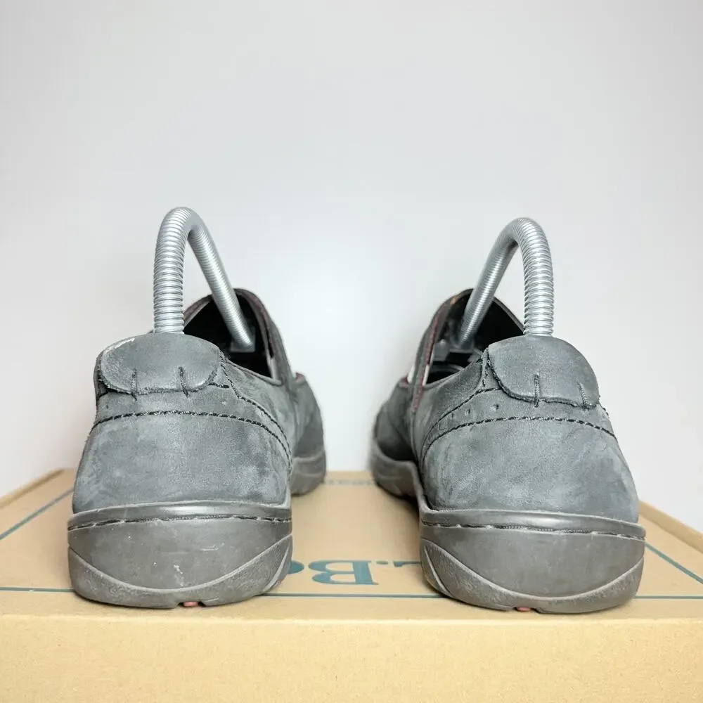 KEEN Womens 8.5 Black Leather Mary Jane Slip On Casual Comfort Walking Shoes